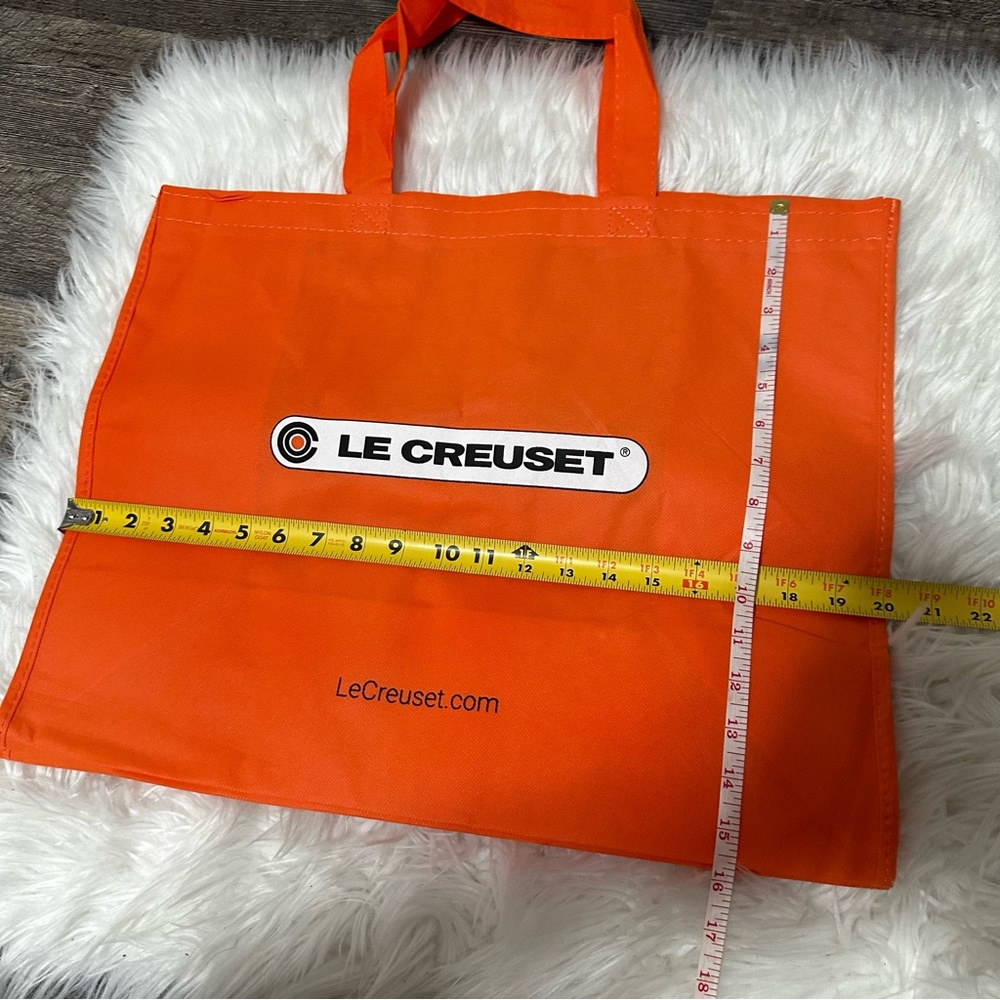 Le Creuset Lecreuset large shopping bag orange